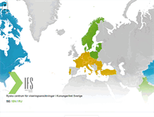 Tablet Screenshot of ifs-sweden.com
